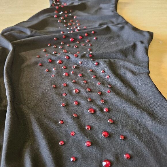 Weissman NWOT child intermediate black lyrical contemporary costume - Picture 2 of 7